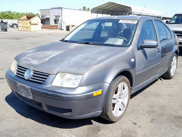 3VWSE69M53M117445 - 2003 VOLKSWAGEN JETTA GLS CHARCOAL photo 2