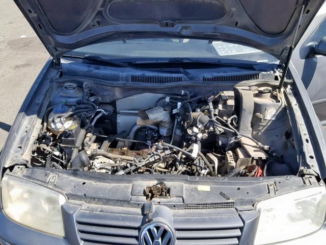 3VWSE69M53M117445 - 2003 VOLKSWAGEN JETTA GLS CHARCOAL photo 7