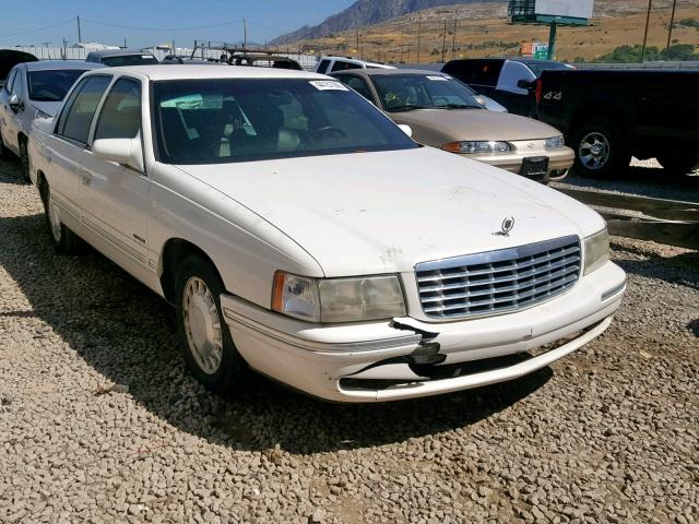 1G6KD54Y5XU753054 - 1999 CADILLAC DEVILLE WHITE photo 1