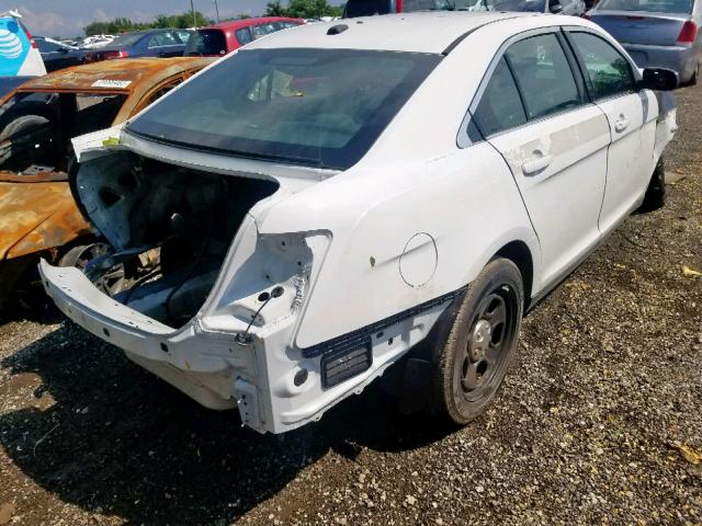 1FAHP2MK5JG128156 - 2018 FORD TAURUS POL WHITE photo 4