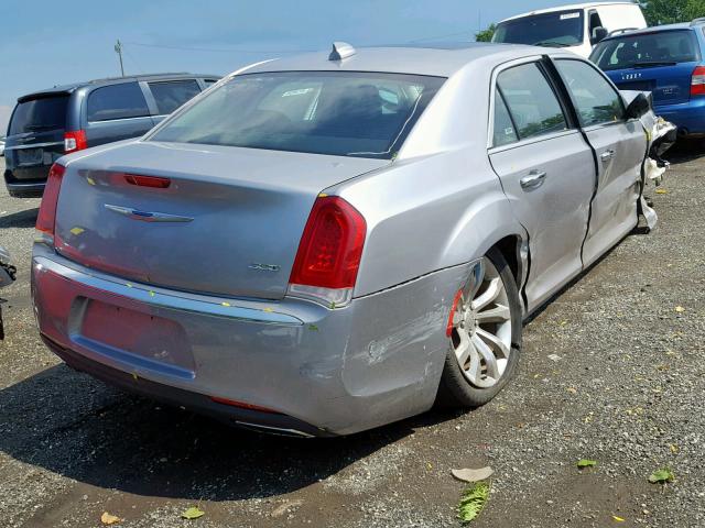 2C3CCAEG9JH208170 - 2018 CHRYSLER 300 LIMITE SILVER photo 4