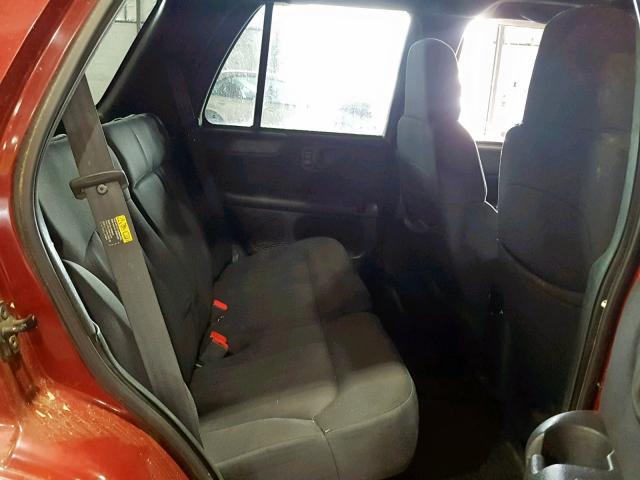 1GNDT13X73K149450 - 2003 CHEVROLET BLAZER RED photo 6