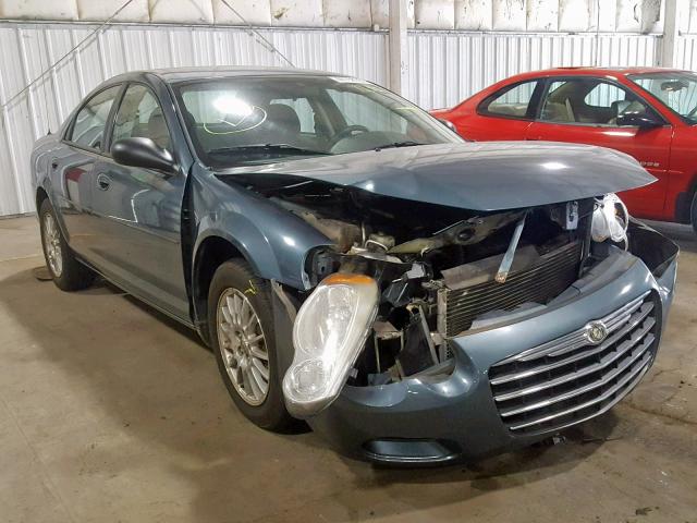 1C3EL46X36N102689 - 2006 CHRYSLER SEBRING GRAY photo 1