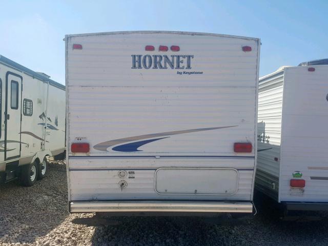 4YDT33F2430308546 - 2003 KEYSTONE HORNET WHITE photo 8