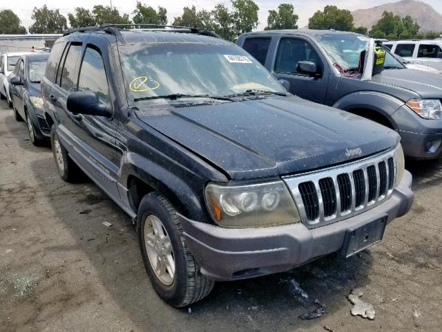 1J4GW48S61C504024 - 2001 JEEP GRAND CHER BLACK photo 1