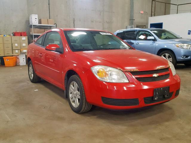 1G1AL15F967880980 - 2006 CHEVROLET COBALT LT RED photo 1