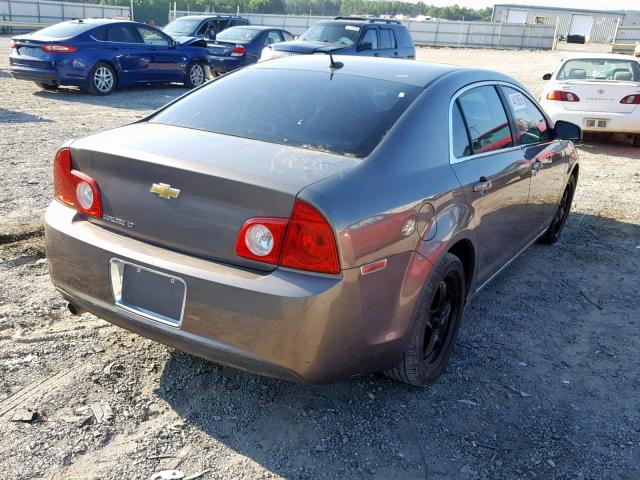 1G1ZC5EBXA4141814 - 2010 CHEVROLET MALIBU 1LT 灰色 照片 4