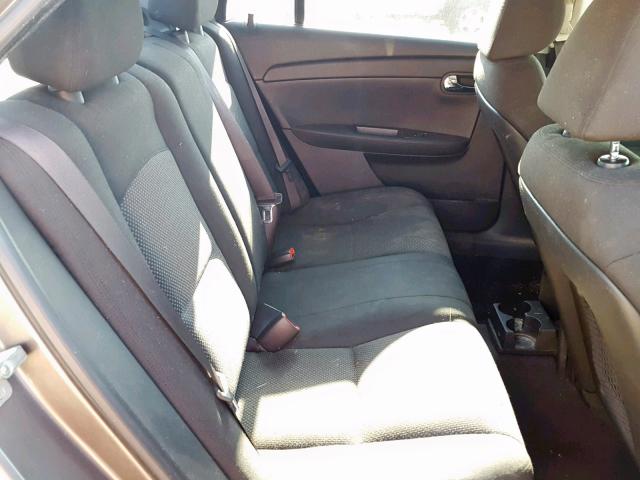 1G1ZC5EBXA4141814 - 2010 CHEVROLET MALIBU 1LT 灰色 照片 6