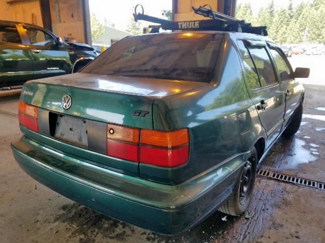 3VWRA81H7TM040372 - 1996 VOLKSWAGEN JETTA GL GREEN photo 4