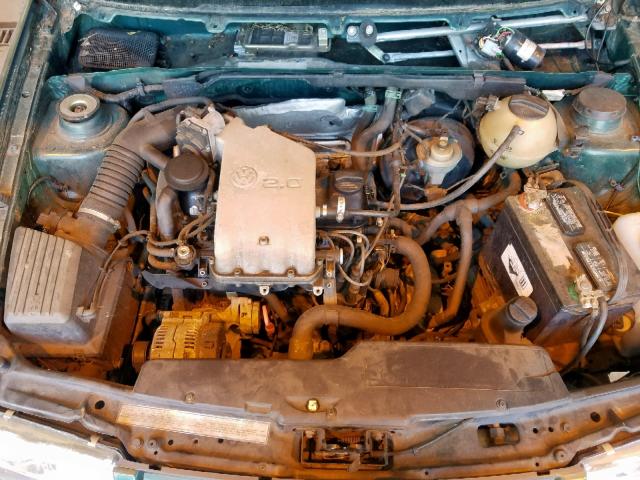 3VWRA81H7TM040372 - 1996 VOLKSWAGEN JETTA GL GREEN photo 7