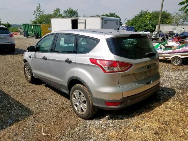 1FMCU0F77DUB44046 - 2013 FORD ESCAPE S SILVER photo 3