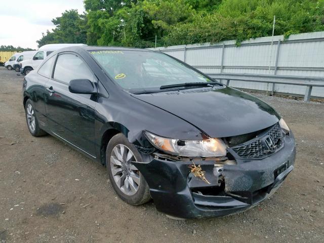 2HGFG12989H516804 - 2009 HONDA CIVIC EXL BLACK photo 1