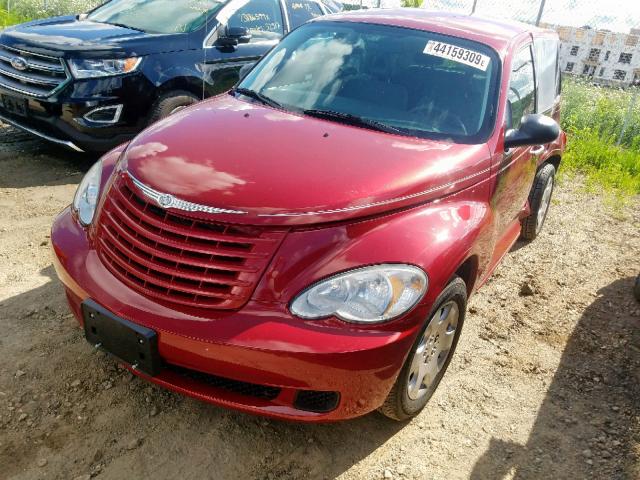 3A8FY48B28T156676 - 2008 CHRYSLER PT CRUISER RED photo 2