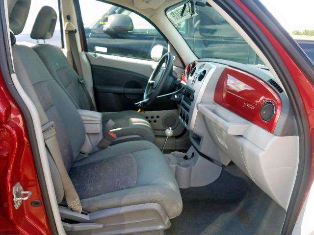 3A8FY48B28T156676 - 2008 CHRYSLER PT CRUISER RED photo 5