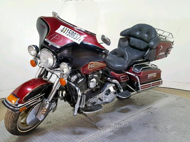 1HD1FCR19SY607985 - 1995 HARLEY-DAVIDSON FLHTCUI MAROON photo 4