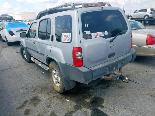 5N1ED28Y73C688335 - 2003 NISSAN XTERRA XE SILVER photo 3