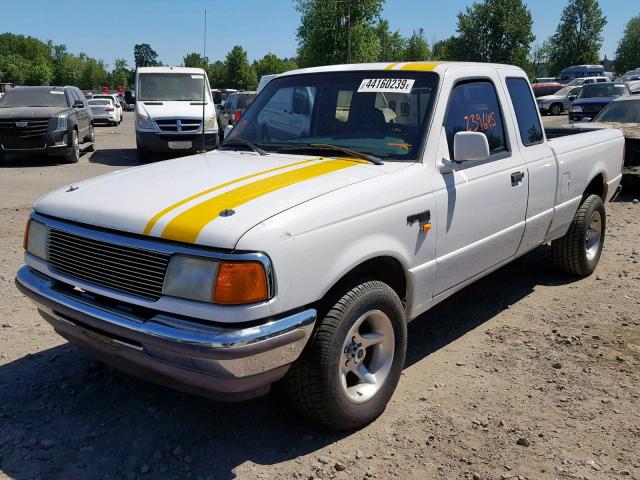 1FTCR14A1TPA84949 - 1996 FORD RANGER SUP WHITE photo 2