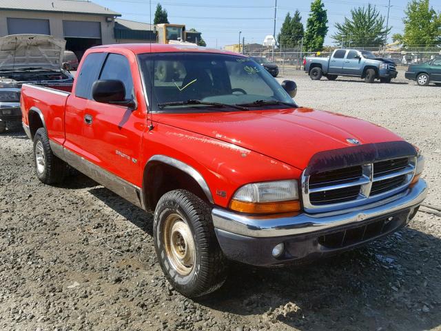 1B7GG23X1VS148880 - 1997 DODGE DAKOTA RED photo 1