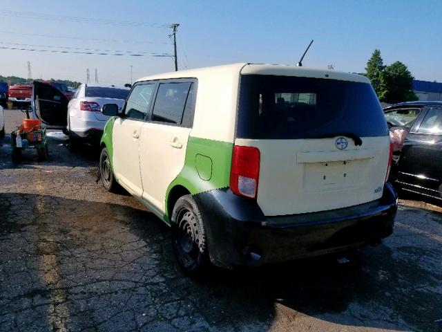 JTLZE4FE7CJ004701 - 2012 TOYOTA SCION XB 黄色 照片 3