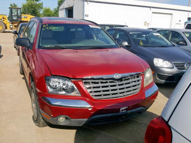 2A8GM68456R673399 - 2006 CHRYSLER PACIFICA T MAROON photo 1