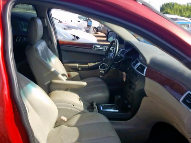 2A8GM68456R673399 - 2006 CHRYSLER PACIFICA T MAROON photo 5