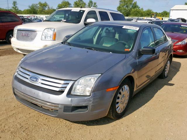 3FAHP06Z97R197271 - 2007 FORD FUSION S GRAY photo 2