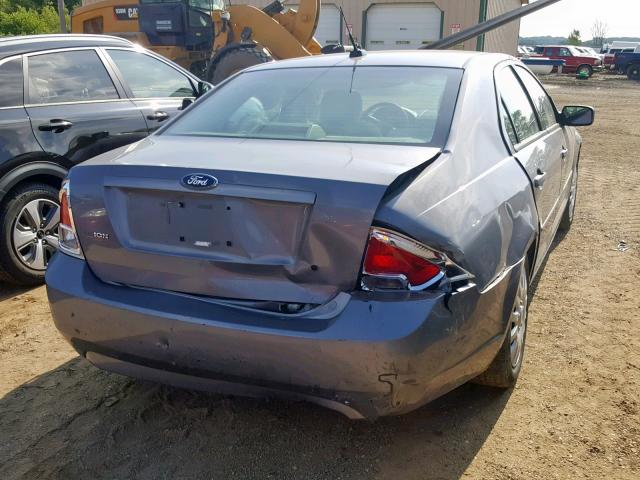 3FAHP06Z97R197271 - 2007 FORD FUSION S GRAY photo 4