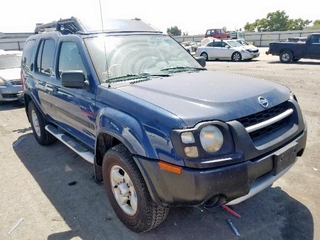 5N1ED28T74C653350 - 2004 NISSAN XTERRA XE BLUE photo 1