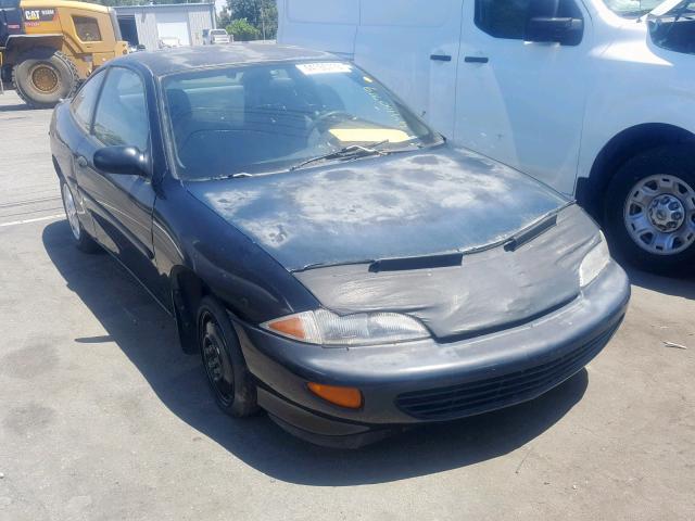 1G1JC1240VM131150 - 1997 CHEVROLET CAVALIER B BLACK photo 1