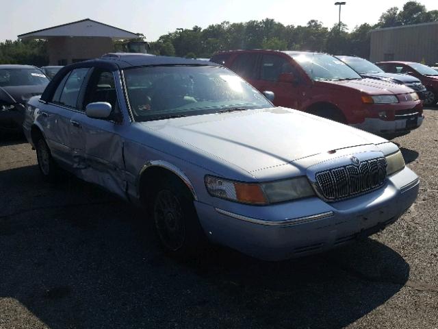 2MEFM74W7XX626726 - 1999 MERCURY GRAND MARQ BLUE photo 1