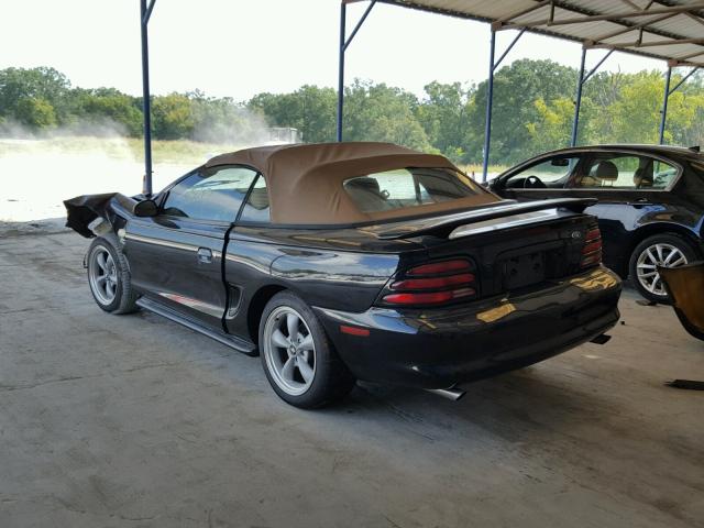 1FALP45T2RF236216 - 1994 FORD MUSTANG GT BLACK photo 3