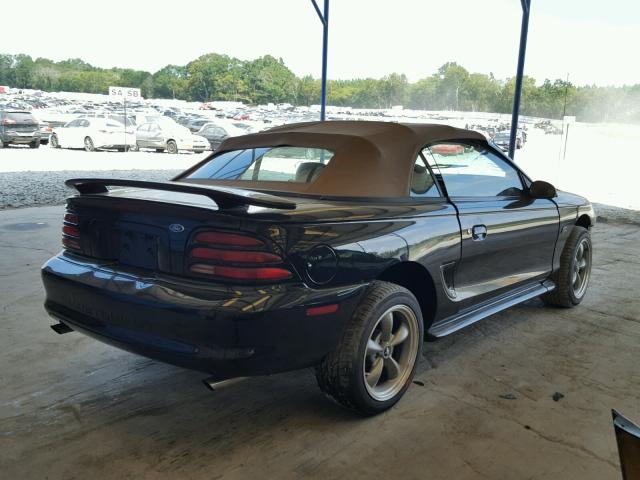 1FALP45T2RF236216 - 1994 FORD MUSTANG GT BLACK photo 4