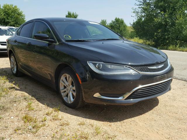 1C3CCCAB9GN138966 - 2016 CHRYSLER 200 LIMITE BLACK photo 1