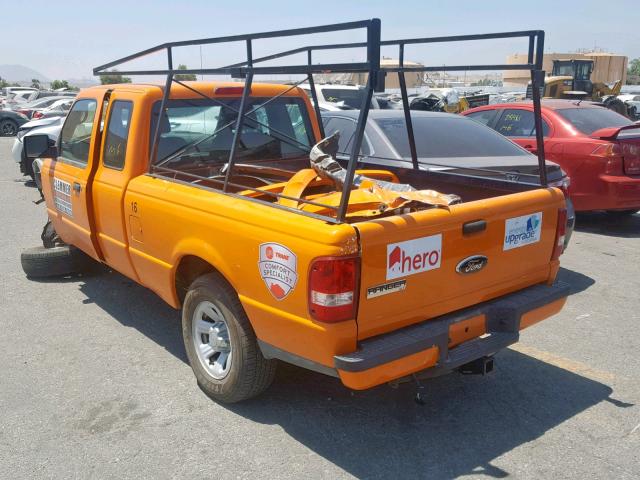 1FTKR1ED4APA49968 - 2010 FORD RANGER SUP ORANGE photo 3