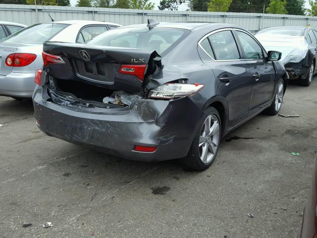 19VDE1F70DE007064 - 2013 ACURA ILX 20 TEC GRAY photo 4