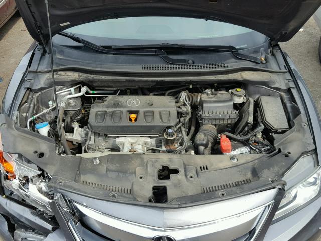 19VDE1F70DE007064 - 2013 ACURA ILX 20 TEC GRAY photo 7