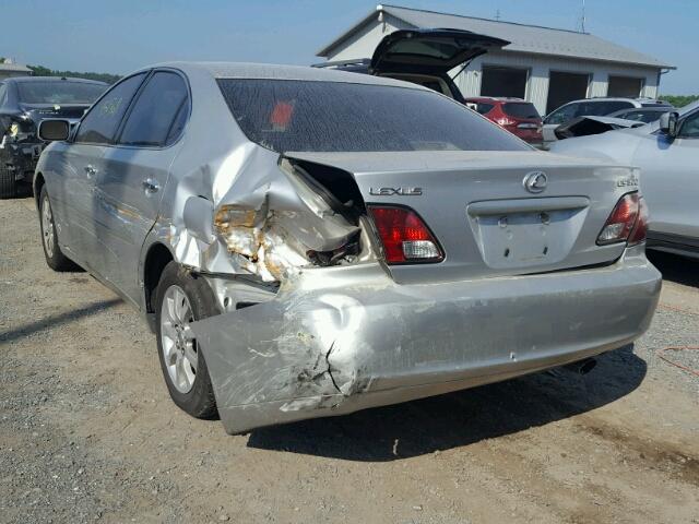 JTHBF30G120033533 - 2002 LEXUS ES 300 SILVER photo 3