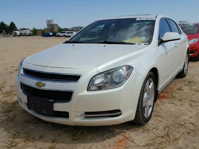 1G1ZD5E7XAF179976 - 2010 CHEVROLET MALIBU 2LT WHITE photo 2