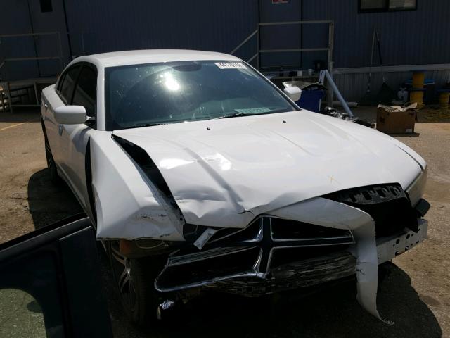 2C3CDXHG4CH187291 - 2012 DODGE CHARGER SX WHITE photo 1