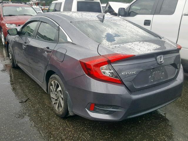 19XFC2F7XHE018512 - 2017 HONDA CIVIC EX GRAY photo 3