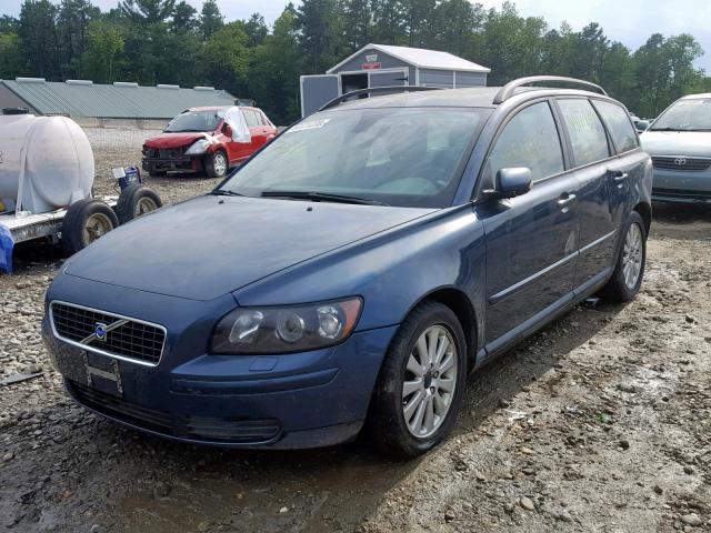 YV1MW390152089636 - 2005 VOLVO V50 2.4I BLUE photo 2