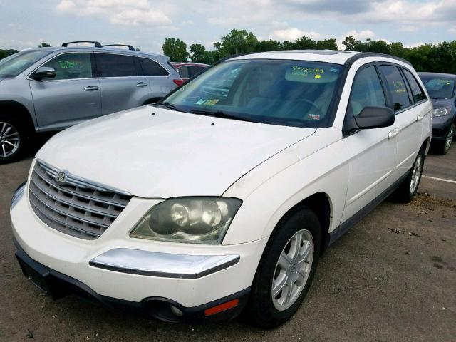 2C8GF68464R621342 - 2004 CHRYSLER PACIFICA WHITE photo 2