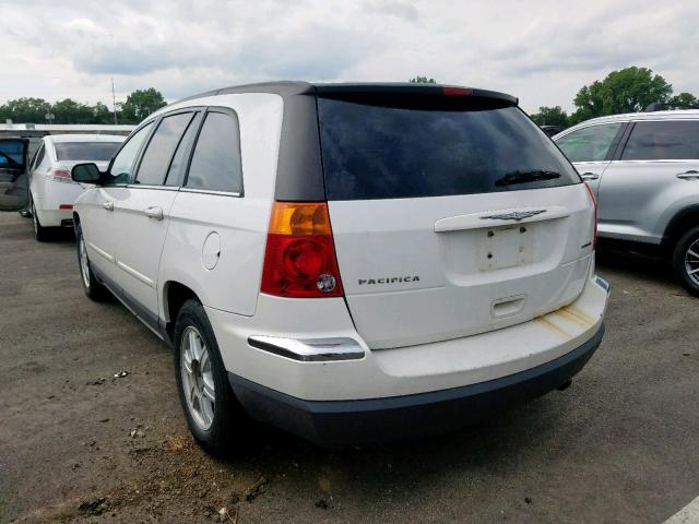 2C8GF68464R621342 - 2004 CHRYSLER PACIFICA WHITE photo 3