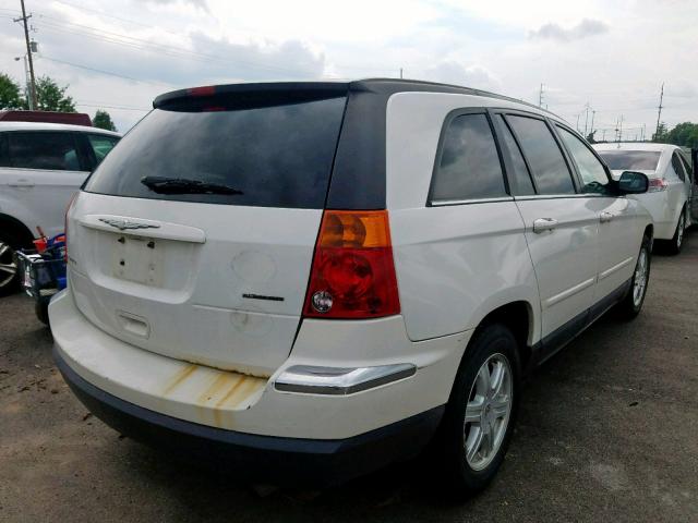 2C8GF68464R621342 - 2004 CHRYSLER PACIFICA WHITE photo 4