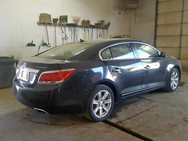 1G4GC5E3XDF125334 - 2013 BUICK LACROSSE GRAY photo 4