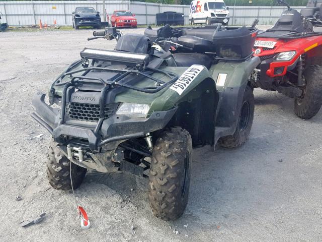 1HFTE40K7J4405845 - 2018 HONDA TRX420 FM BLACK photo 9