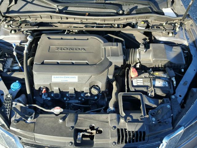 1HGCR3F87FA013530 - 2015 HONDA ACCORD EXL GRAY photo 7