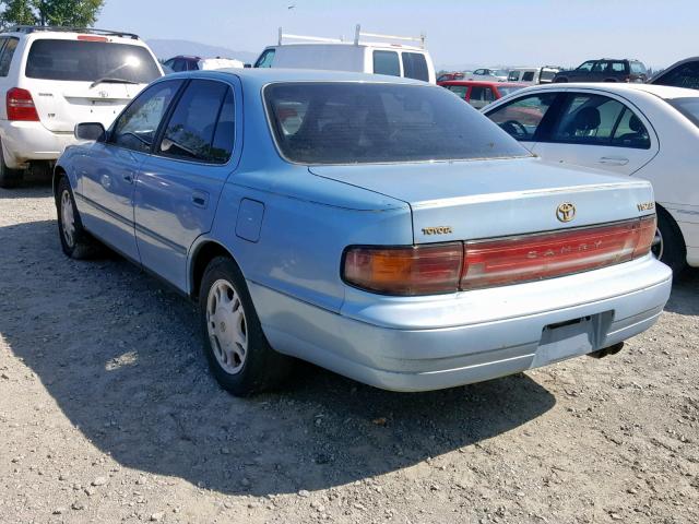 4T1VK13E1PU093963 - 1993 TOYOTA CAMRY XLE BLUE photo 3