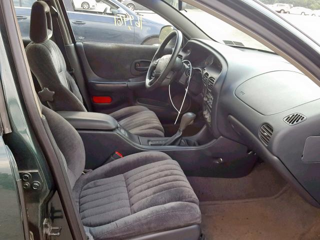 1G2WP52K7WF230498 - 1998 PONTIAC GRAND PRIX GREEN photo 5