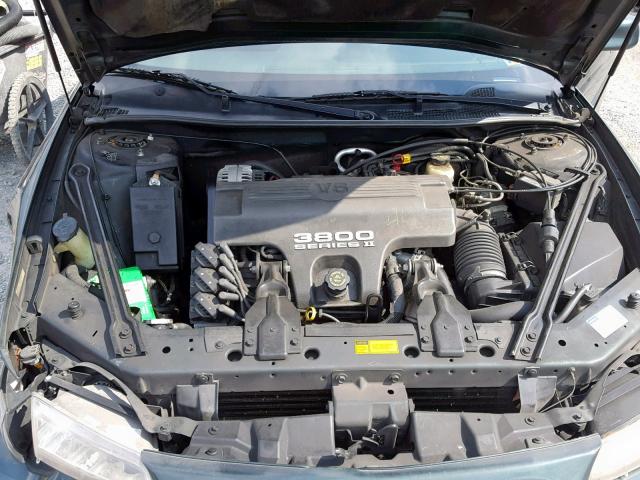 1G2WP52K7WF230498 - 1998 PONTIAC GRAND PRIX GREEN photo 7